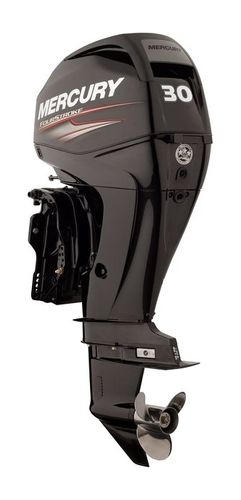 Mercury F 30 EFI HD, Produktfoto der ELPT-HD-Ausführung mit Fernschaltung