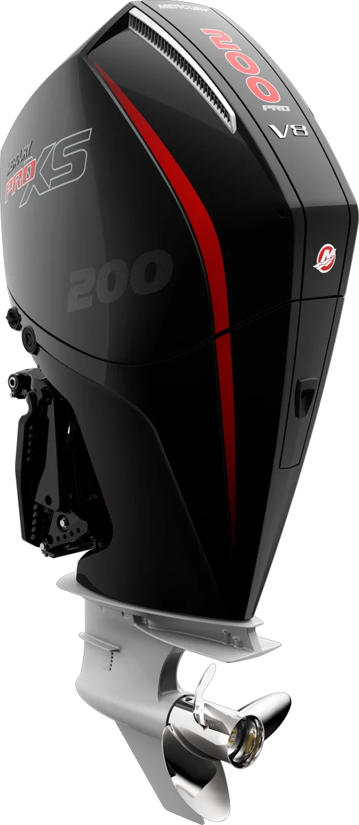 Mercury Pro XS 200 PS V8, abgebildete DS-Ausführung; MS-Ausstattung kann abweichen