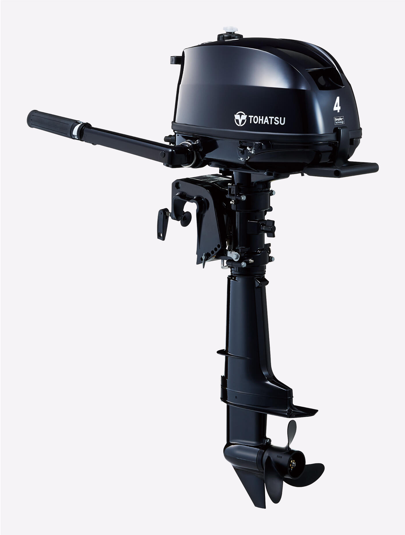 Tohatsu MFS4D Außenbordmotor, offizielles Modellbild