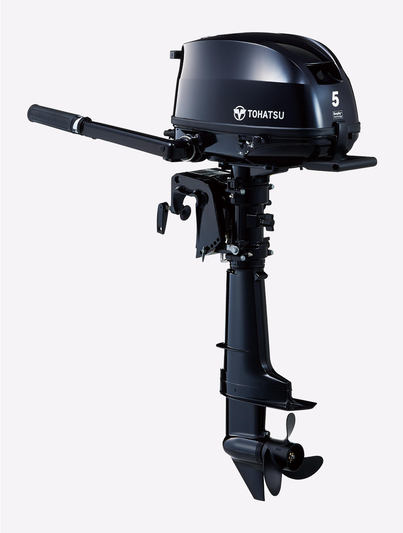 Tohatsu MFS5D Außenbordmotor, offizielles Modellbild